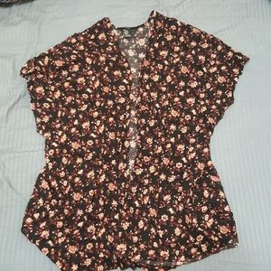 Forever 21, shirt sized cover-up, size small